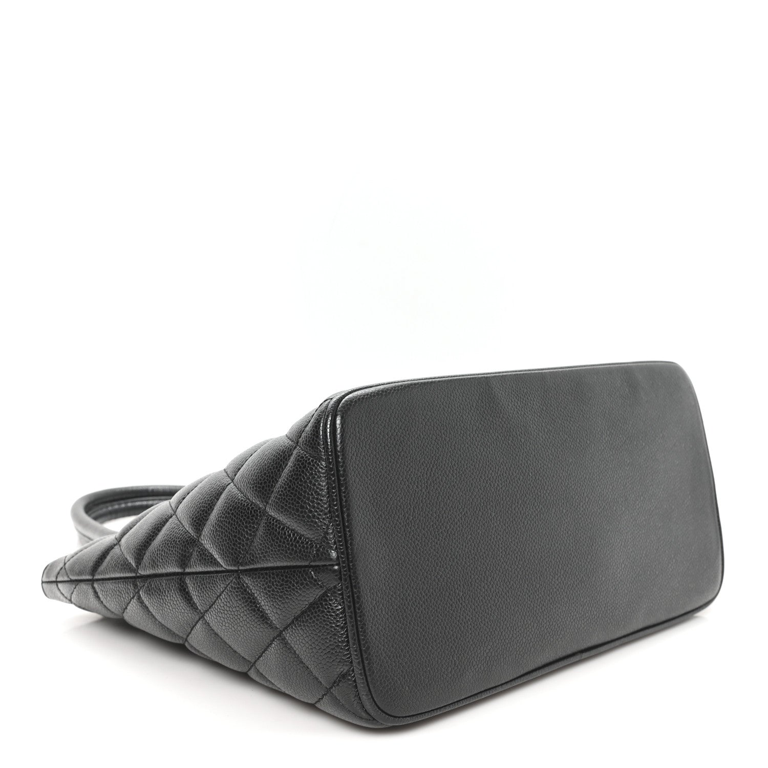 Chanel Caviar Quilted Medallion Tote Black 4 of 10