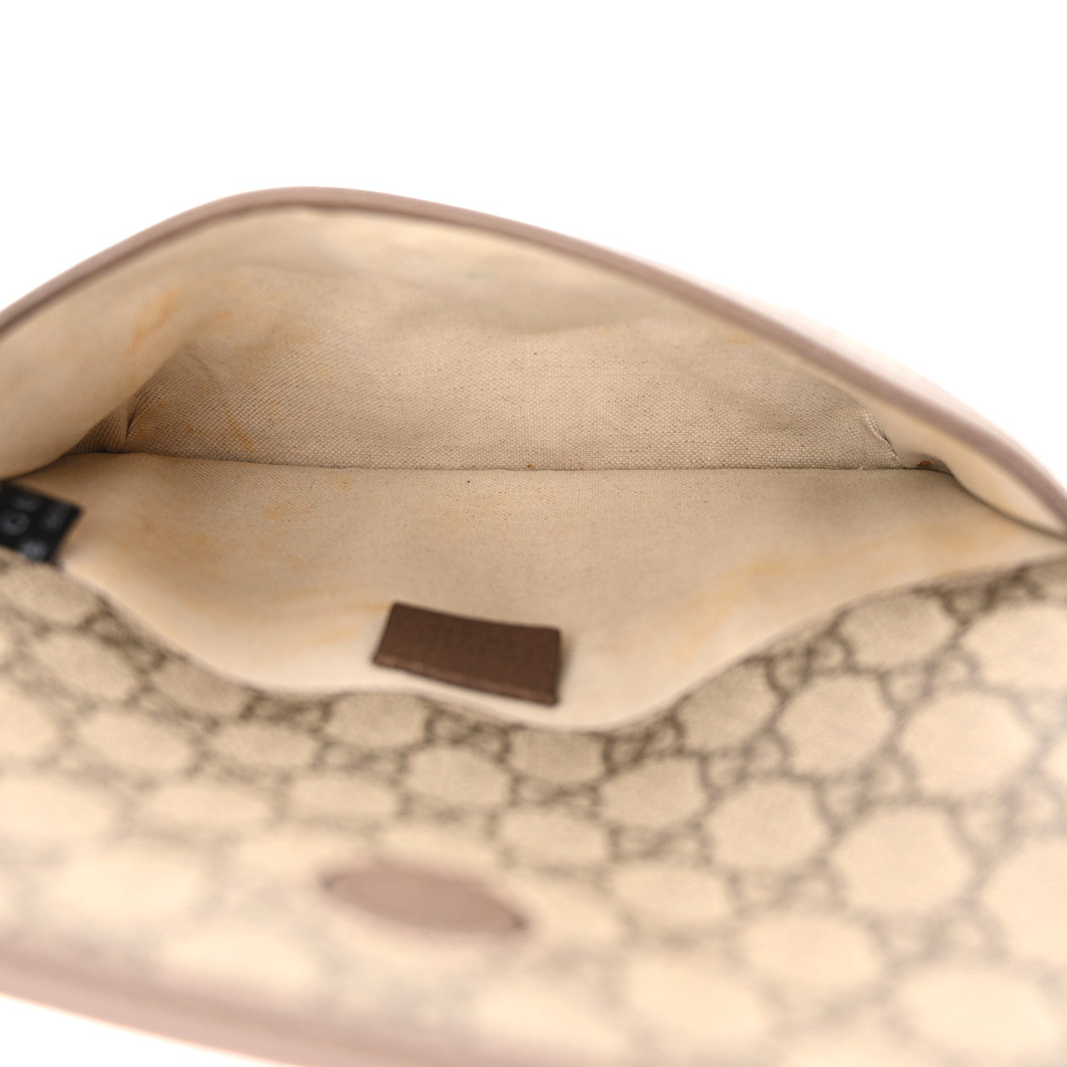 Gucci GG Supreme Monogram Neo Vintage Web Belt Bag Brown 5 of 14