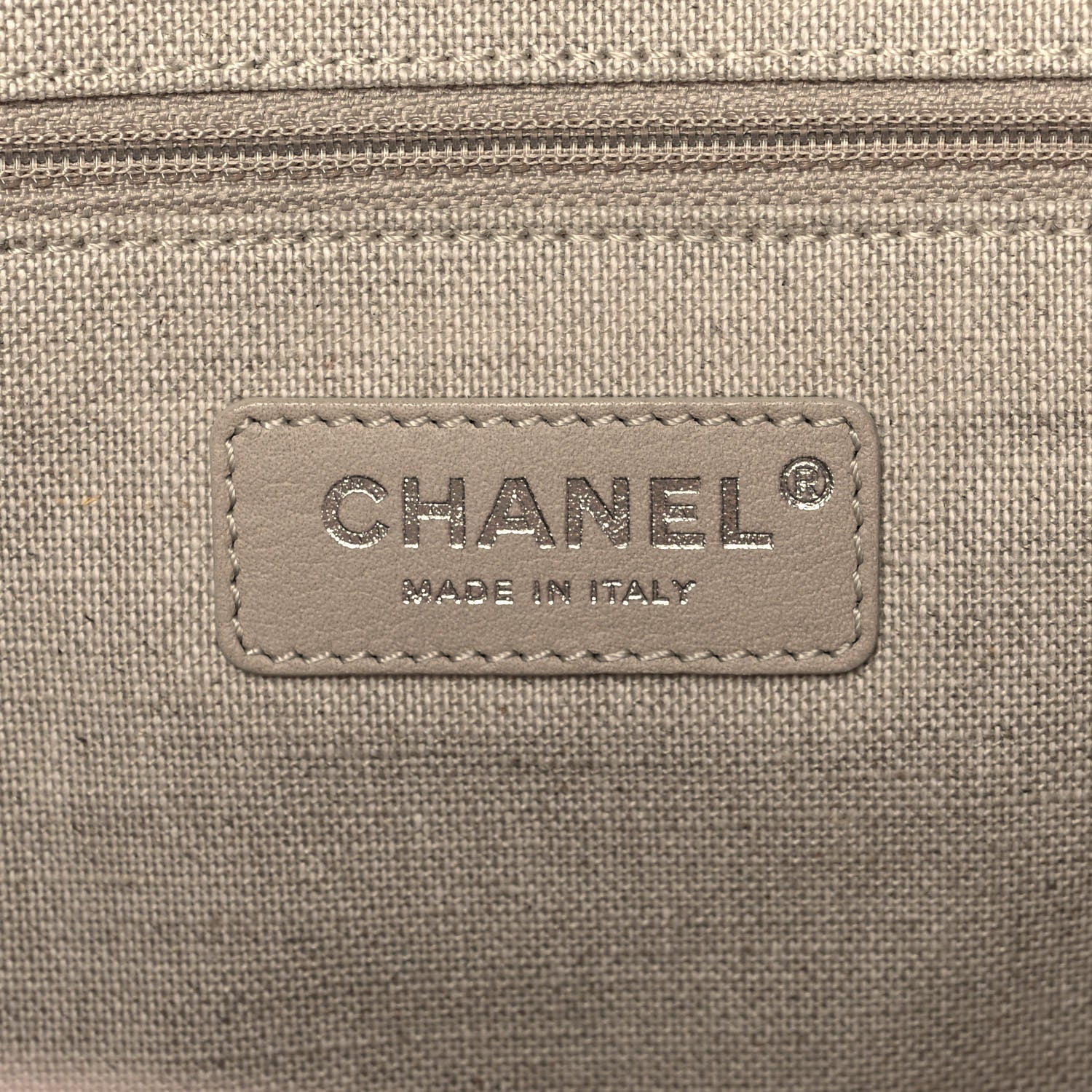 Chanel Mixed Fibers Small Deauville Tote Beige 7 of 15