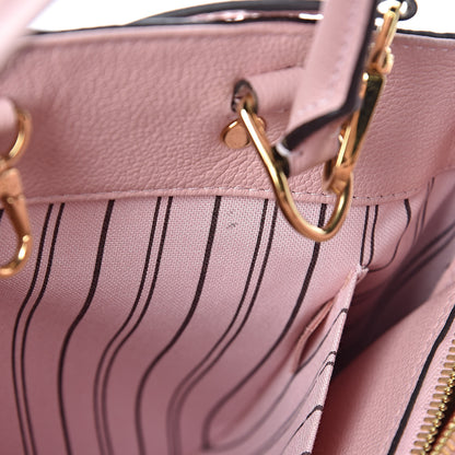 Louis Vuitton Empreinte Montaigne MM Rose Ballerine 8 of 12
