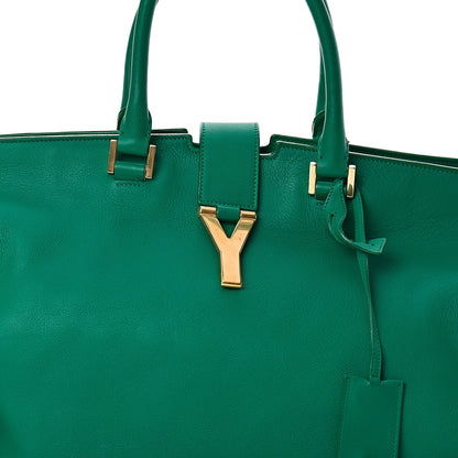 Saint Laurent Calfskin Medium Classic Y Cabas Green 12 of 12