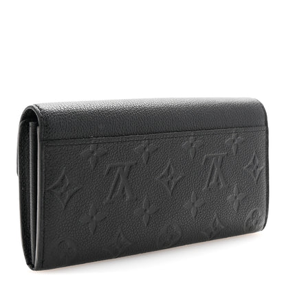 Louis Vuitton Empreinte Sarah Wallet NM Black 3 of 7