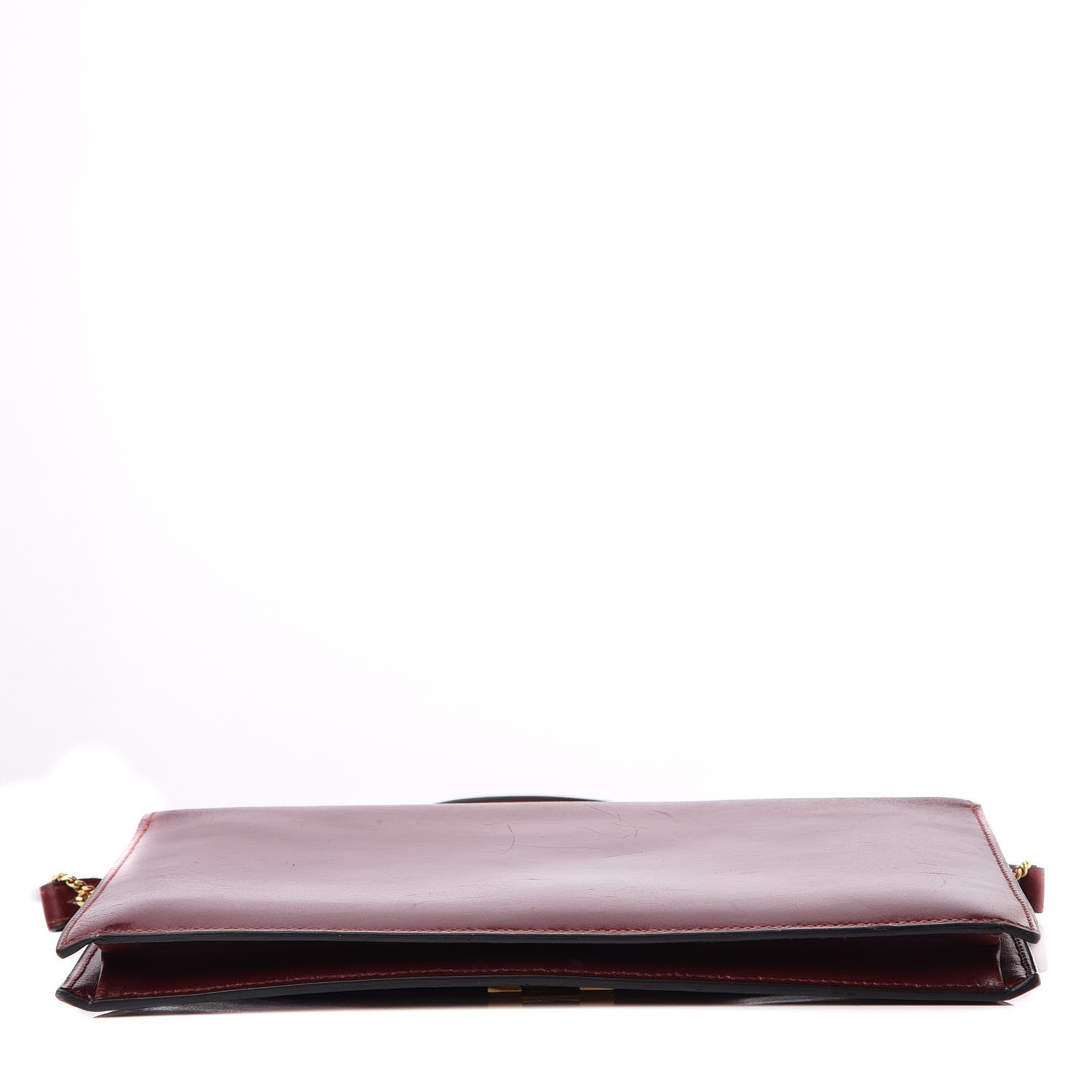 Hermes Box Lydie Clutch Rouge H 4 of 9