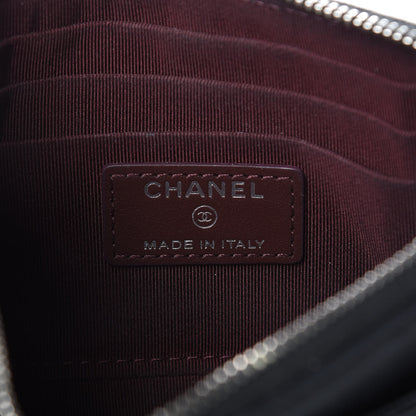 Chanel Caviar Quilted Classic Zip Pouch Black 6 of 11