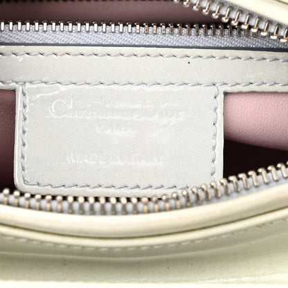 Christian Dior Patent Cannage Gradient Medium Lady Dior Blue Coral 6 of 11