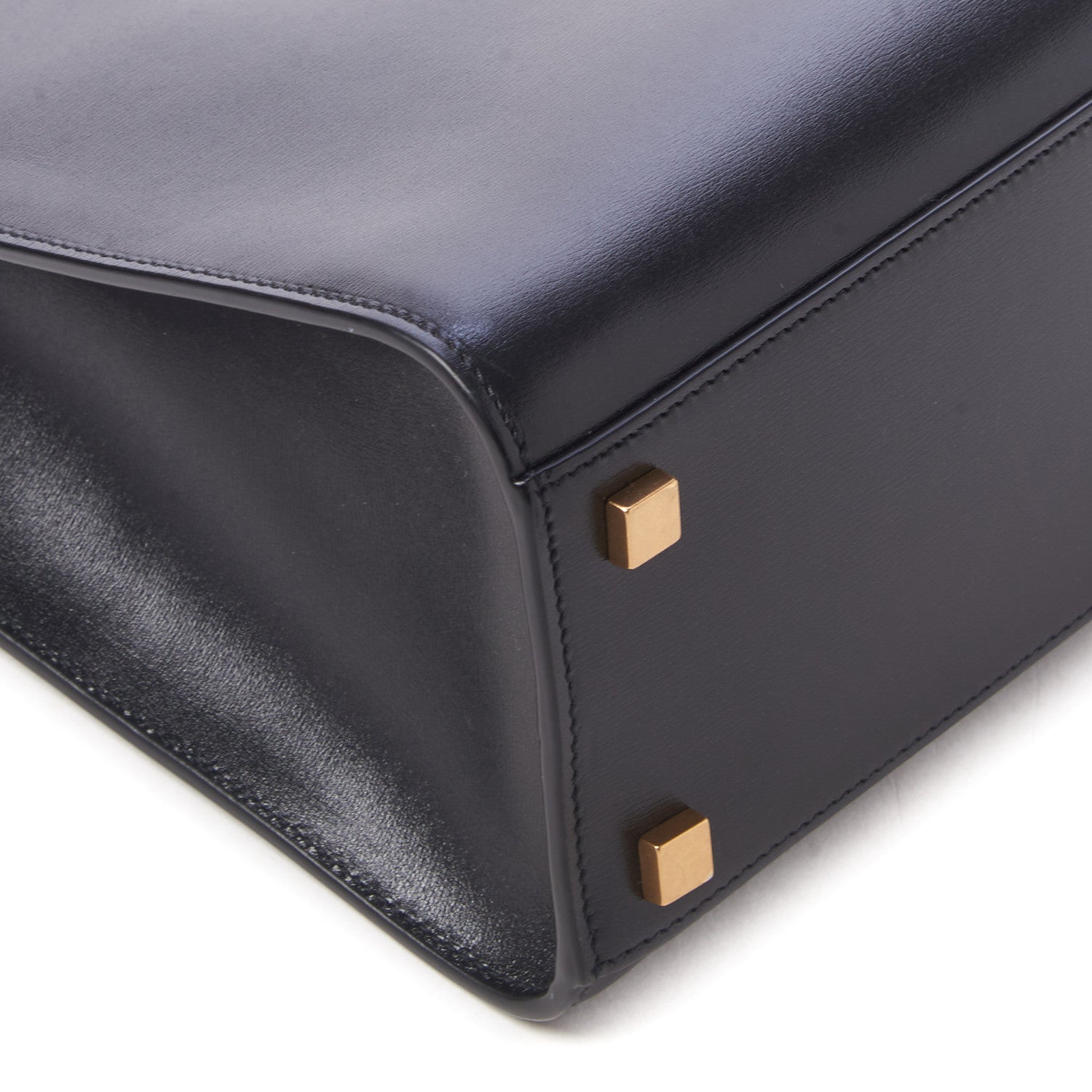 Saint Laurent Calfskin Small Manhattan Shopper Tote Black 6 of 8