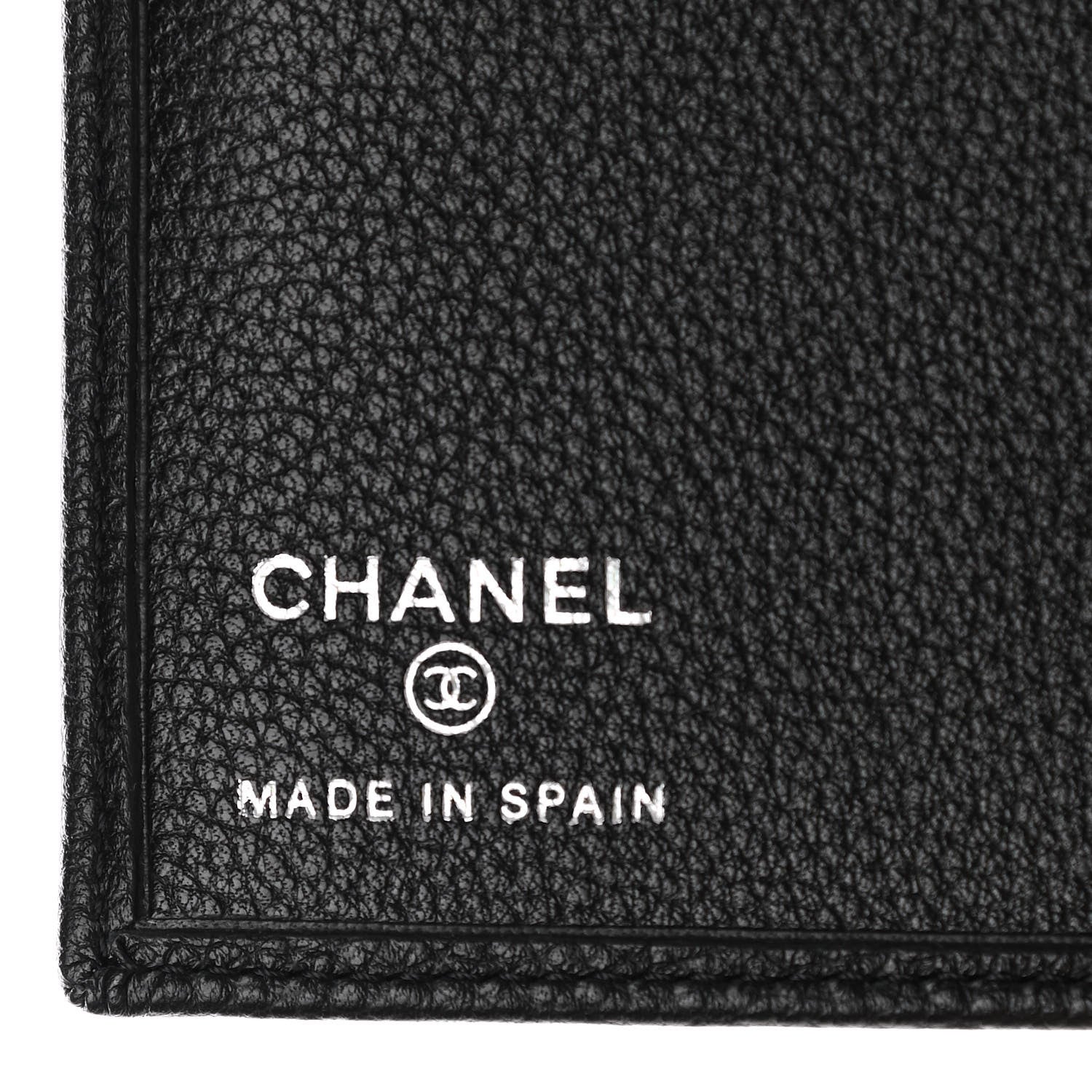 Chanel Calfskin Passport Holder Black 6 of 7