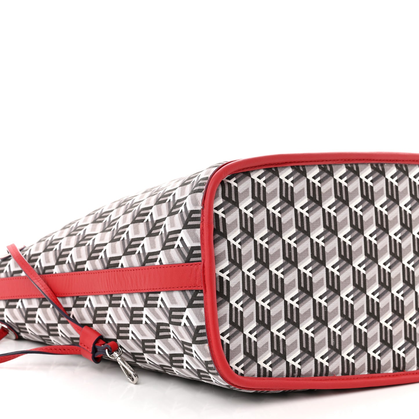 Visetos Medium Liz Reversible Shopper Tote Ruby Red