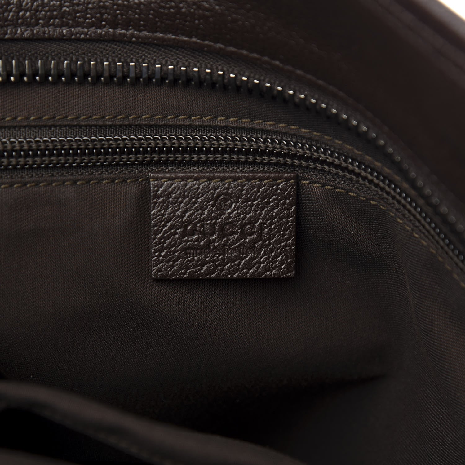 Gucci GG Monogram Medium Web Handle Vertical Tote Brown 5 of 9