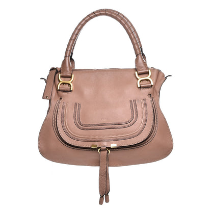 Chloe Calfskin Small Marcie Satchel Blush Nude 1 of 13