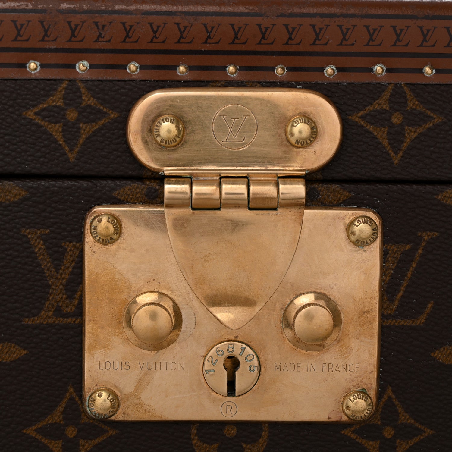 Louis Vuitton Monogram Boite Flacons Beauty Train Trunk Case 11 of 11