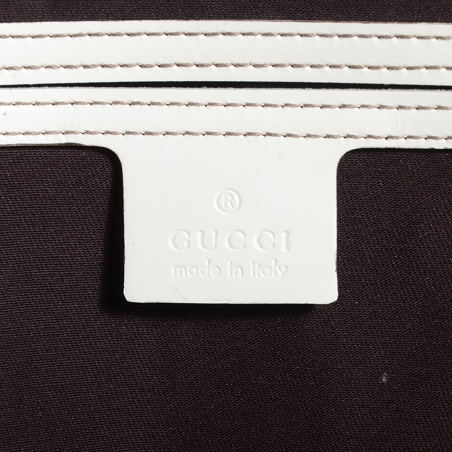 GG Plus Monogram Medium Joy Boston Off White