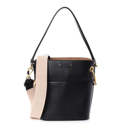Chloe Smooth Calfskin Small Roy Bucket Bag Black 1 of 12