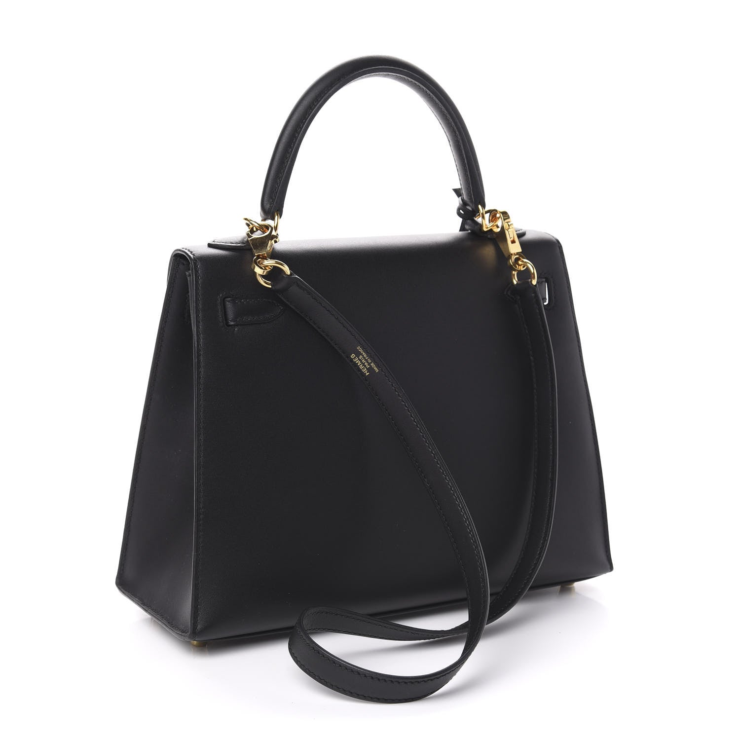 Hermes Sombrero Kelly Sellier 25 Black 4 of 36