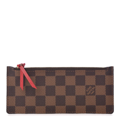 Louis Vuitton Damier Ebene Josephine Wallet Zippered Insert 1 of 7