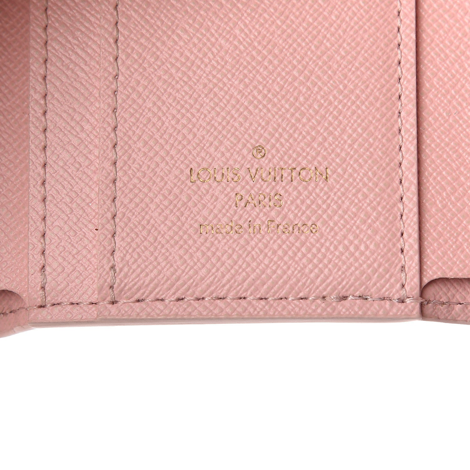 Louis Vuitton Damier Azur Zoe Wallet Rose Ballerine 6 of 8