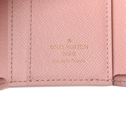 Louis Vuitton Damier Azur Zoe Wallet Rose Ballerine 6 of 8