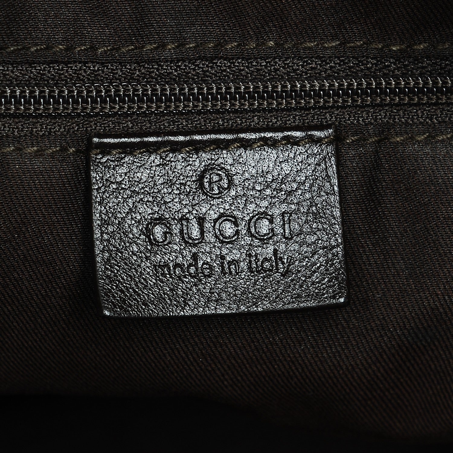Gucci Monogram Large New Ladies Web Hobo Dark Brown 6 of 6