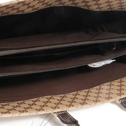 Gucci Crystal Monogram Briefcase Brown 6 of 7