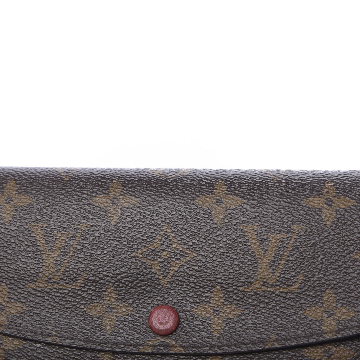 Monogram Emilie Wallet Red