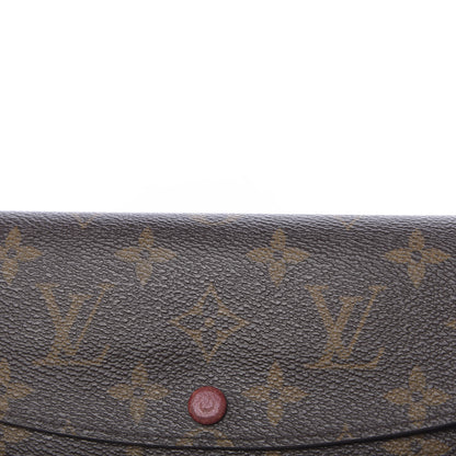 Louis Vuitton Monogram Emilie Wallet Red 12 of 12