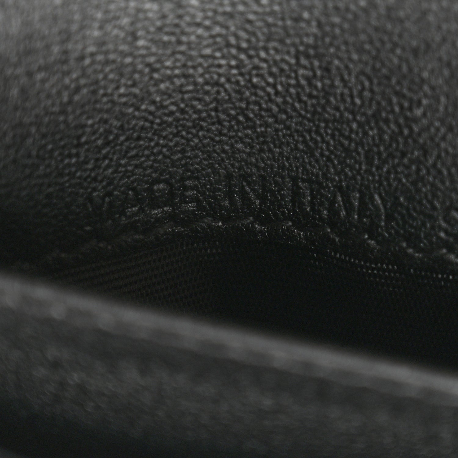 Christian Dior Grained Calfskin Supple Cannage Caro Dahlia Wallet Black 8 of 8