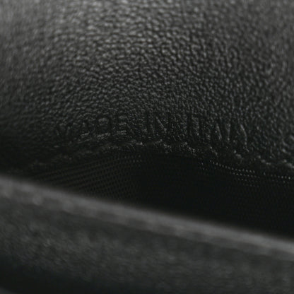 Christian Dior Grained Calfskin Supple Cannage Caro Dahlia Wallet Black 8 of 8