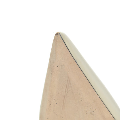 Jimmy Choo Calfskin Rav 65 Pointed Toe Mule Pumps 40.5 Linen 10 of 15