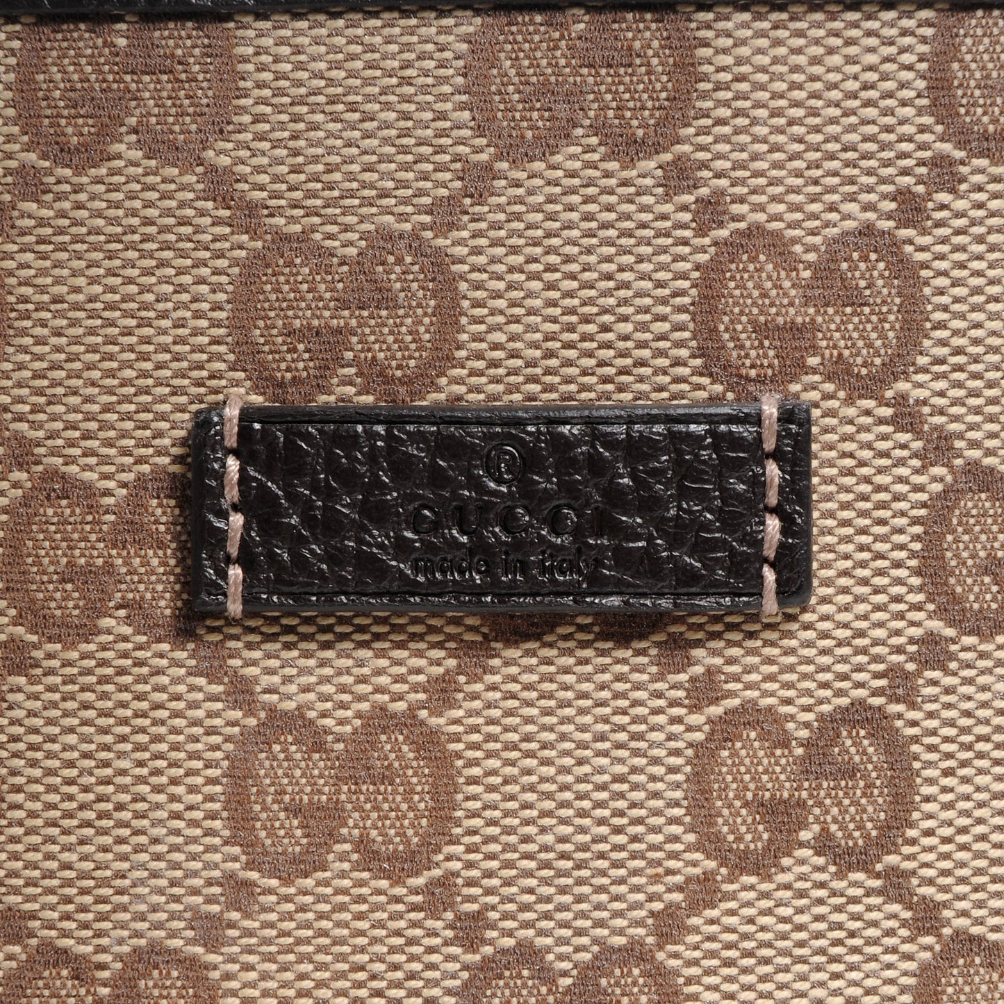 Crystal Monogram Large Joy Tote Beige Ebony Testa di Moro