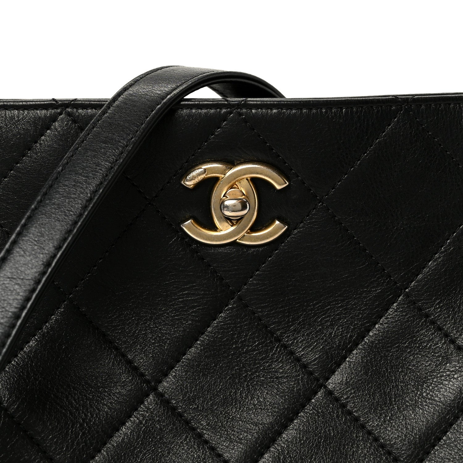 Chanel Lambskin Quilted Multi Chain Hobo Black 9 of 11