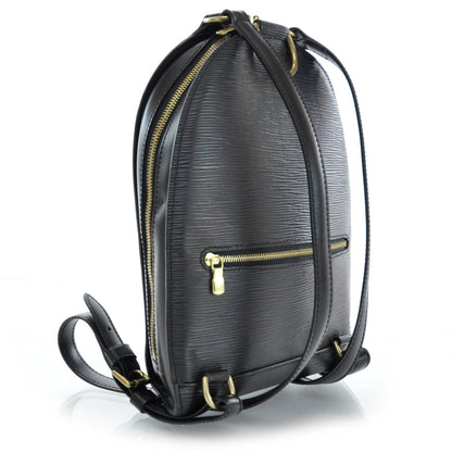 Louis Vuitton Epi Mabillon Backpack Black 3 of 8