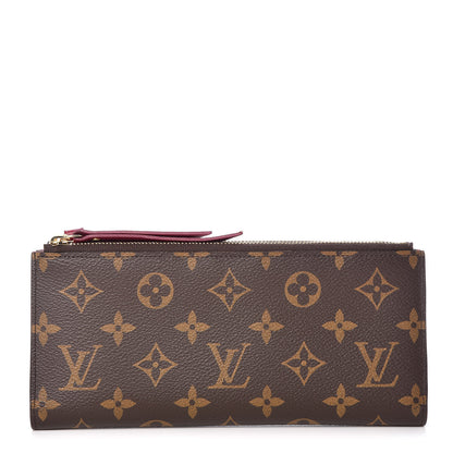 Louis Vuitton Monogram Adele Wallet Fuchsia 1 of 7