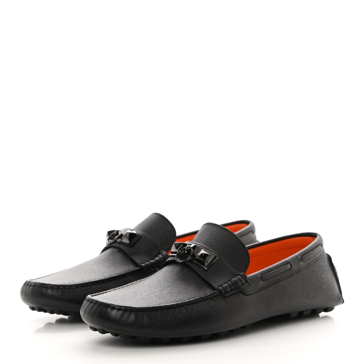 Epsom Mens Irving Driving Moccasin Loafers 41 Black