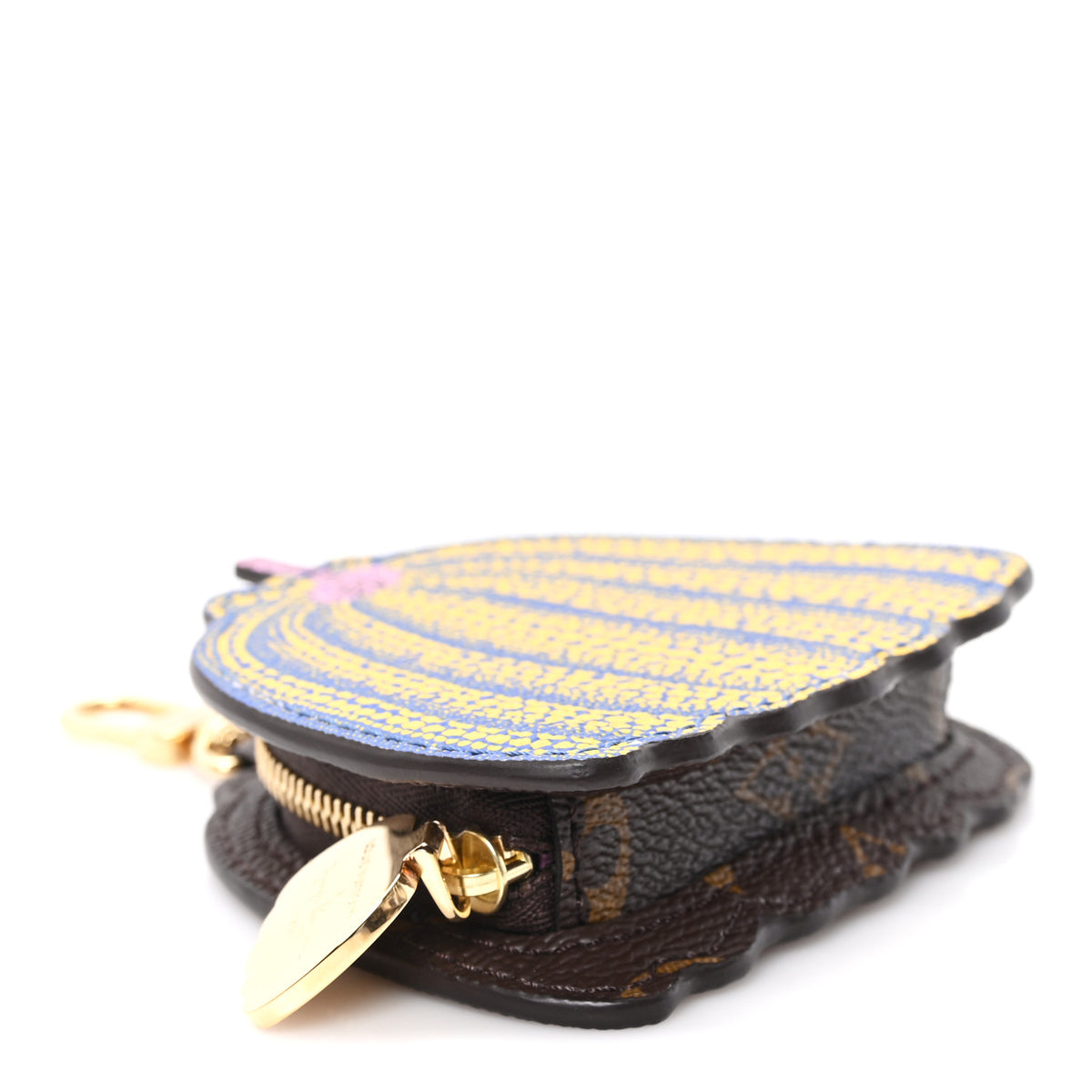 LV X YK Monogram Pumpkin Coin Purse
