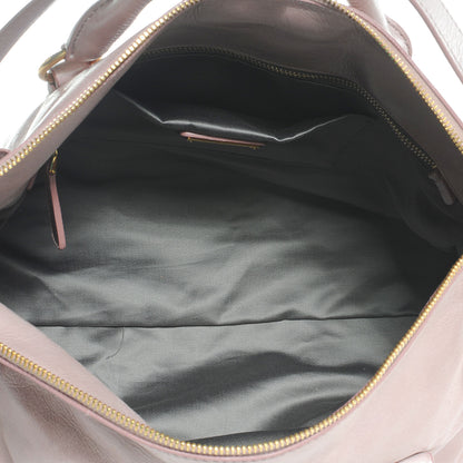 Miu Miu Vitello Lux Large Bow Bag Mughetto 5 of 8