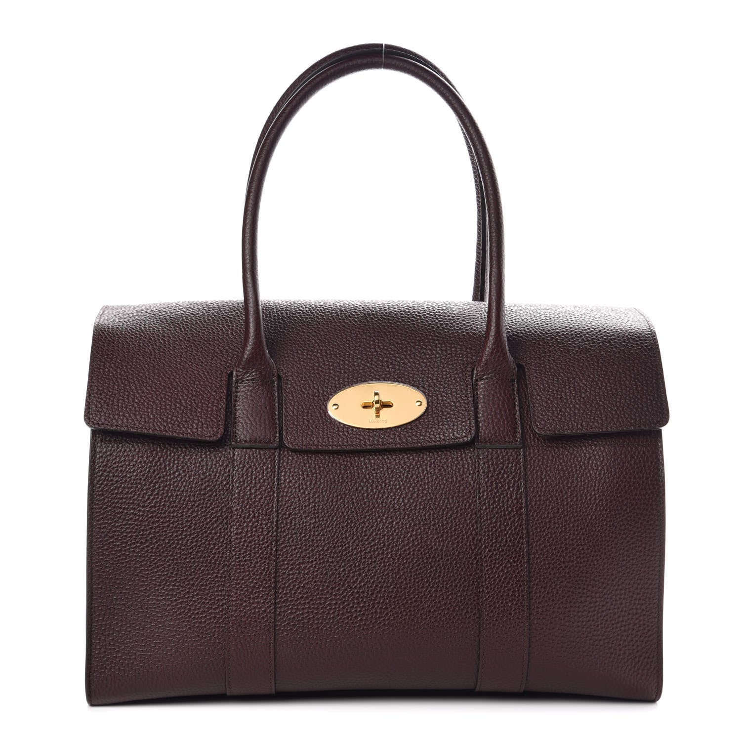 Mulberry Grain Vegetable Tanned Calfskin Bayswater Oxblood 1 of 8