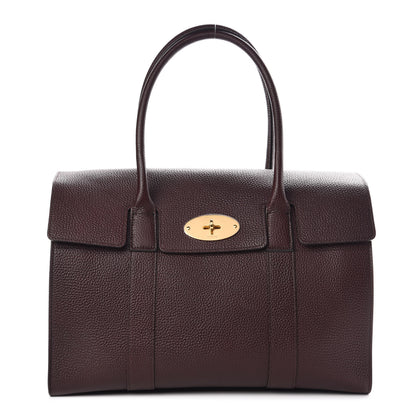 Mulberry Grain Vegetable Tanned Calfskin Bayswater Oxblood 1 of 8