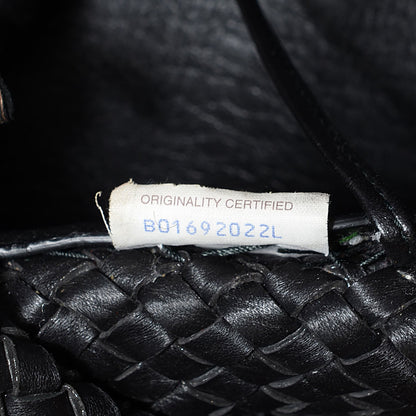 Bottega Veneta Nappa Intreciatto Medium Butterfly Cabat Nero Black 8 of 9