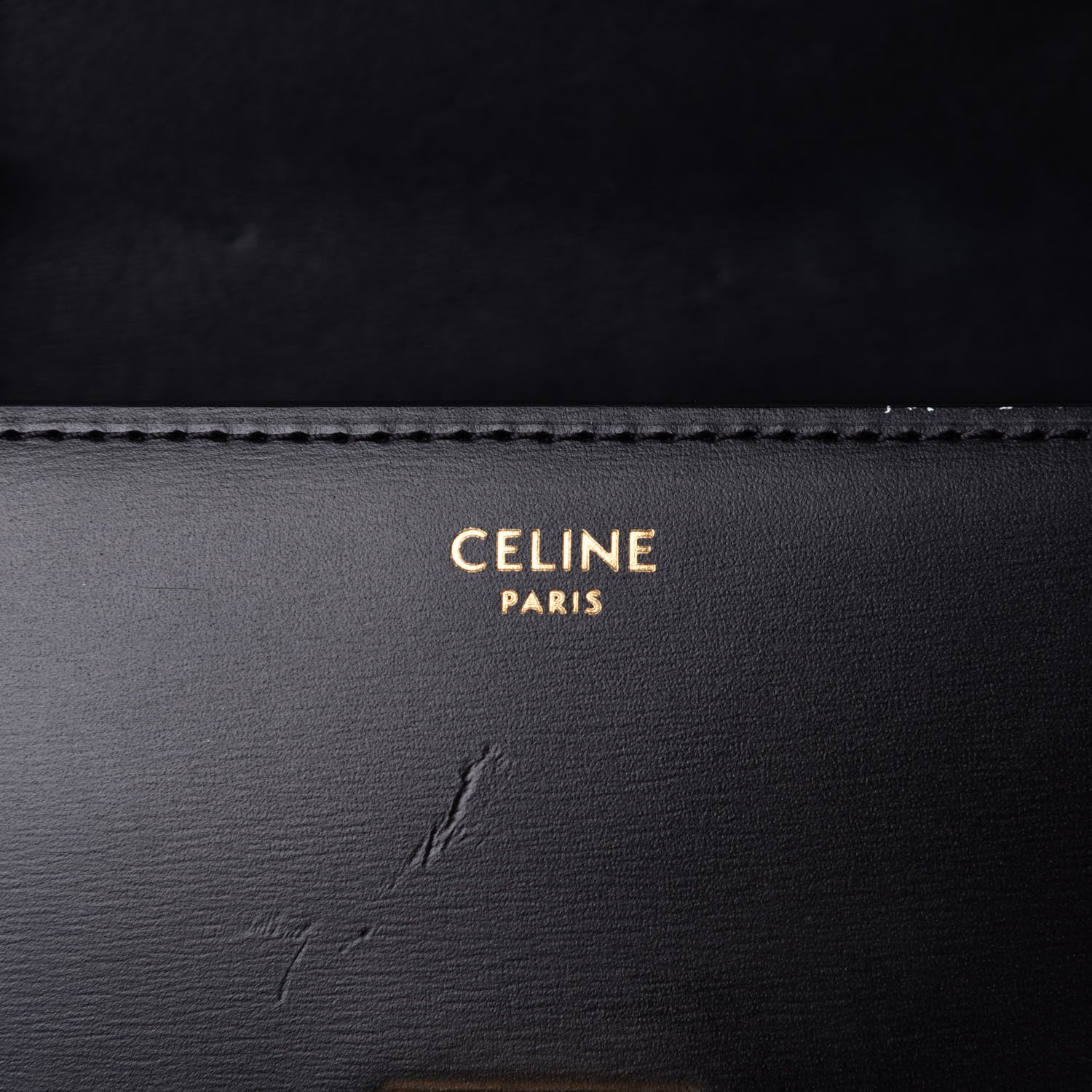 Celine Box Calfskin Small Classic Box Flap Bag Black 6 of 9