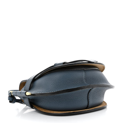 Loewe Grained Calfskin Mini Gate Crossbody Bag Steel Blue 4 of 10
