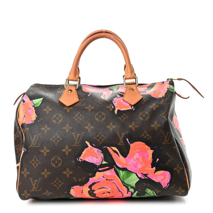 Louis Vuitton Monogram Roses Speedy 30 1 of 9