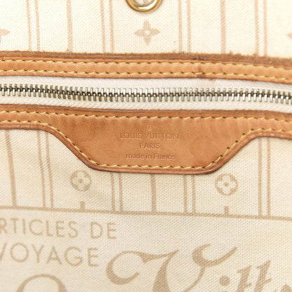Louis Vuitton Damier Azur Neverfull MM 5 of 10