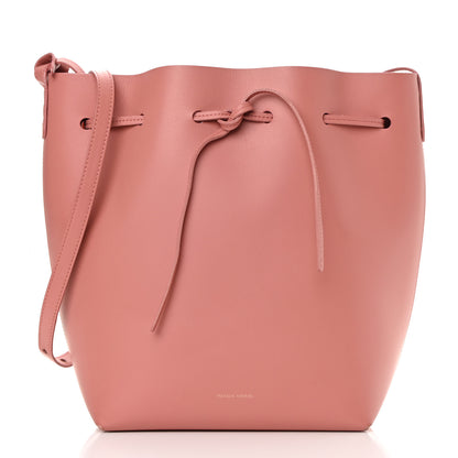 Mansur Gavriel Calfskin Bucket Bag Blush 3 of 19