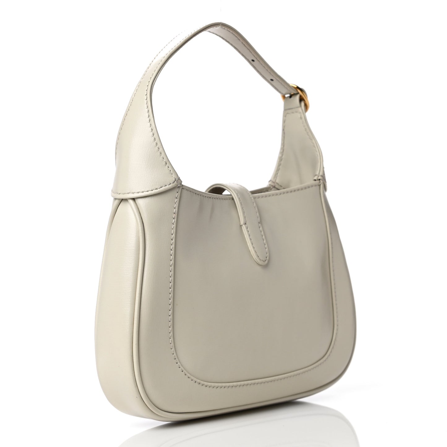 Boarded Dyana Lux Calfskin Mini Jackie 1961 Hobo Mystic White