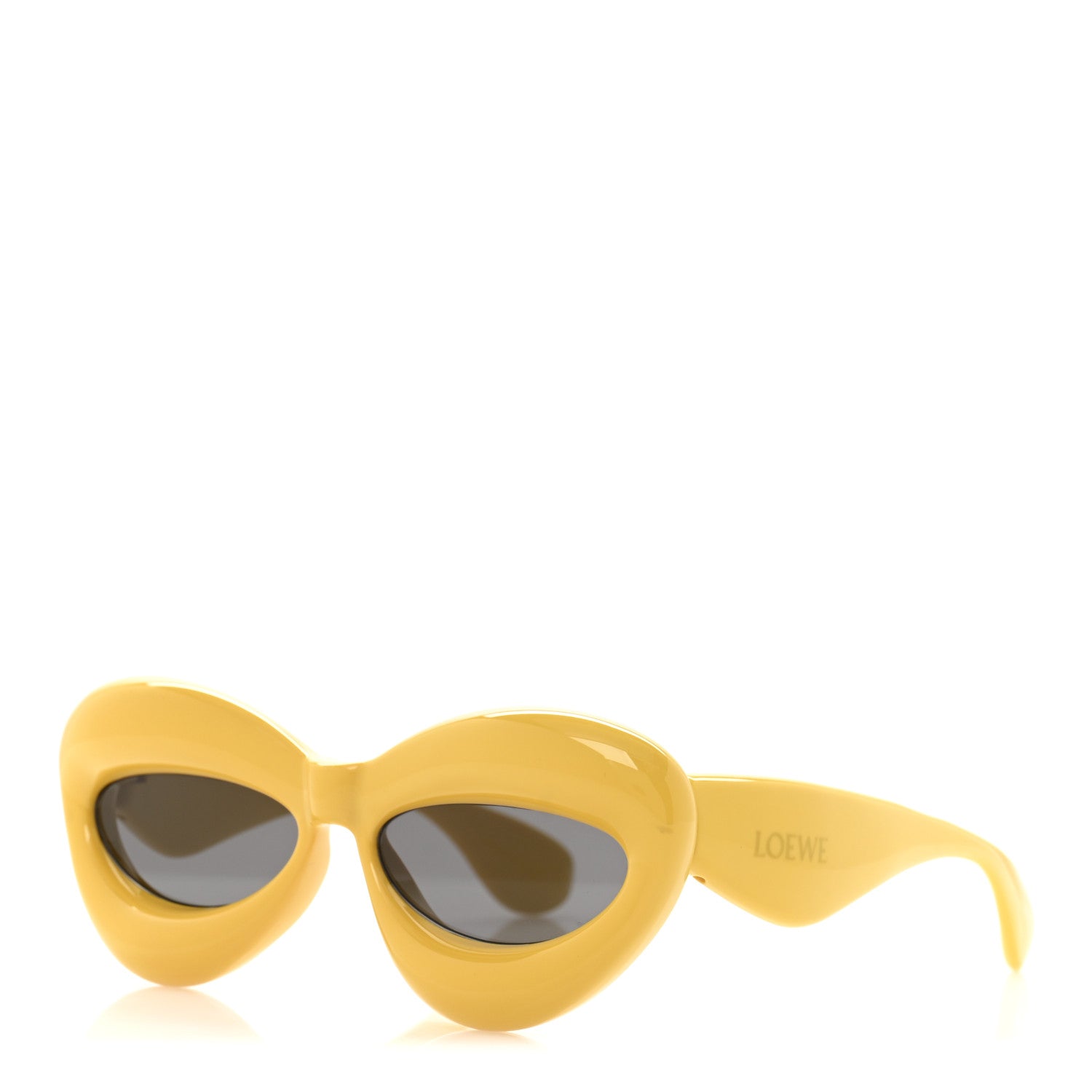 Loewe Acetate Inflated Cat-Eye Sunglasses Yellow 1 of 8