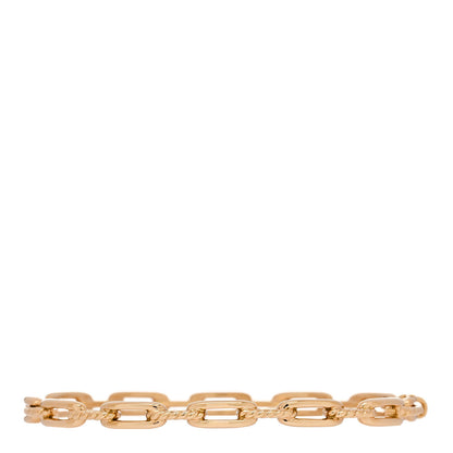 David Yurman 18K Yellow Gold Diamond 4mm Stax Chain Link Bracelet 2 of 4