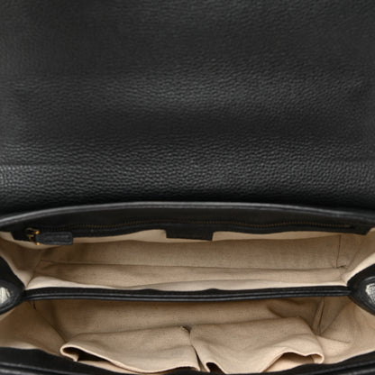 Gucci Cellarius Calfskin GG Marmont Shoulder Bag Black 5 of 19