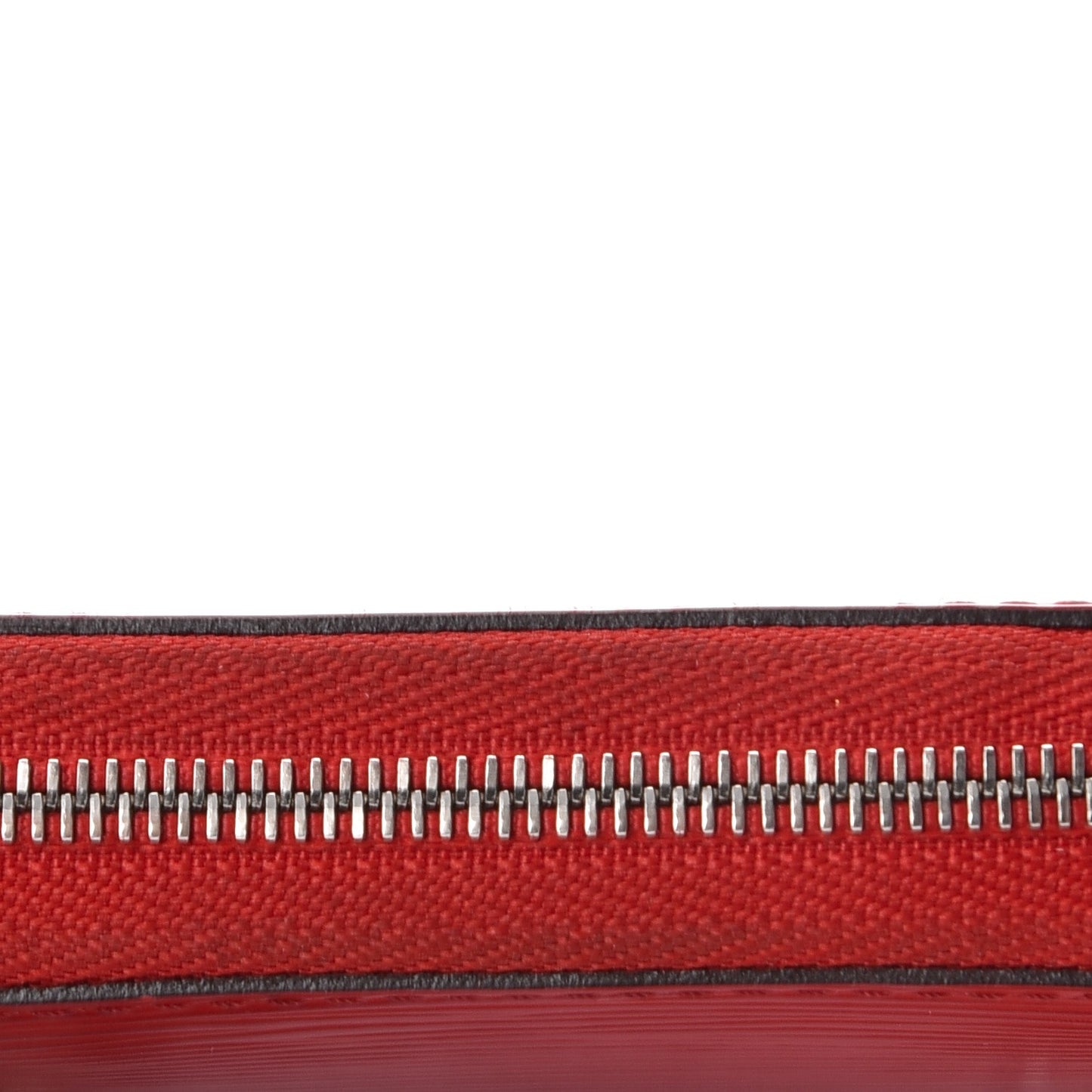 Epi Zippy Coin Purse Coquelicot