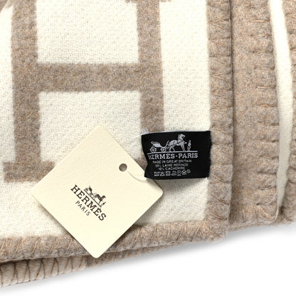Hermes Wool Cashmere Avalon III Blanket Coco Camomille 3 of 3