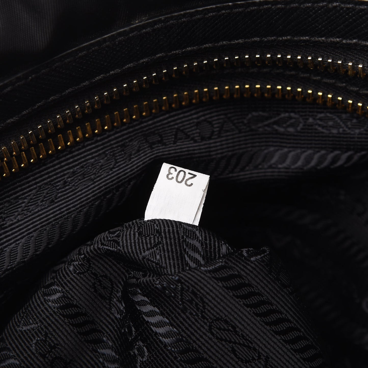 Saffiano Tessuto Nylon Shopping Tote Black